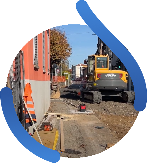 Cavaria con Premezzo, intervento in Via Ronchetti