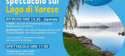 Camminata lago Varese e spettacolo 26 marzo 2022